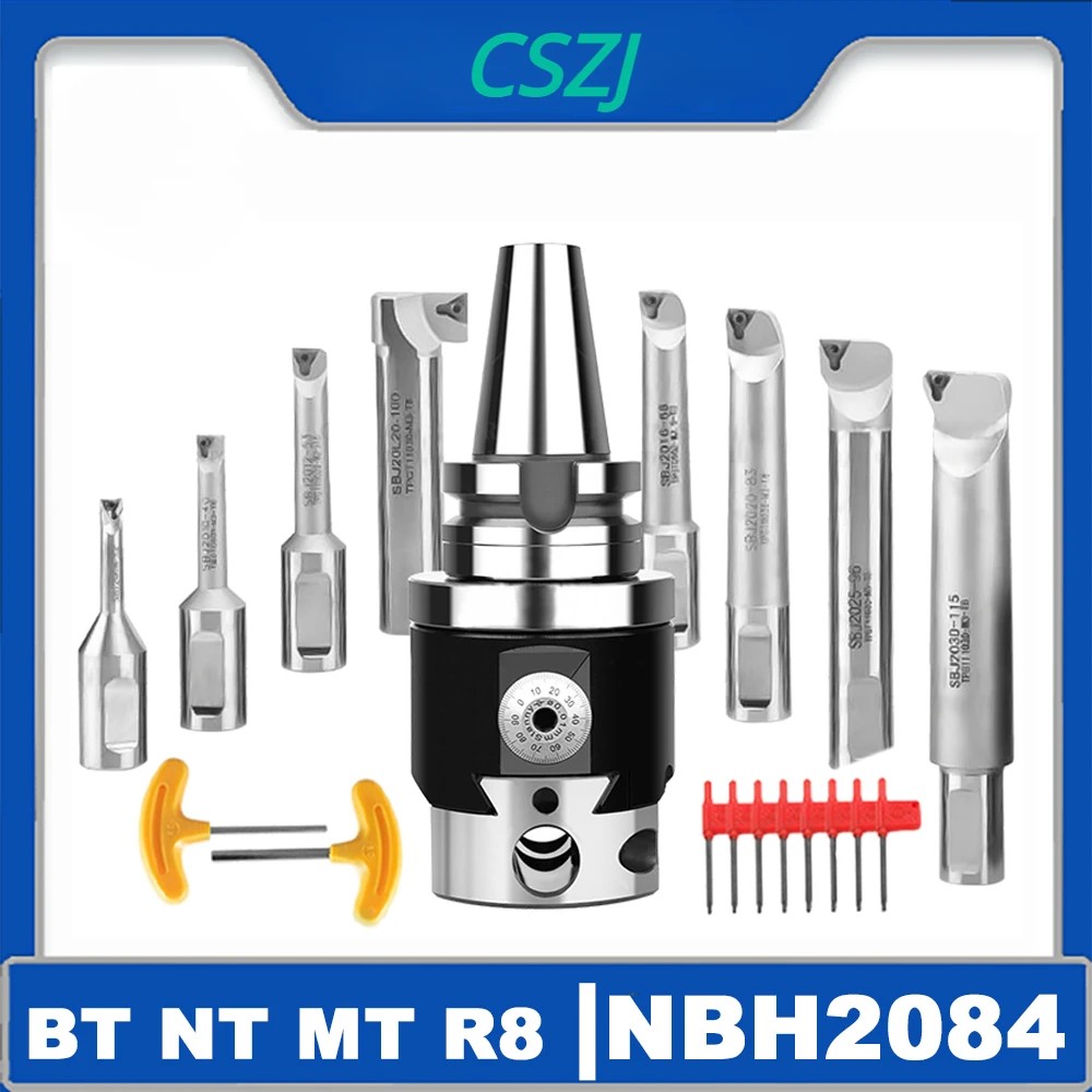 Boring Head NBH2084 Set Head NBH BT30 BT40 BT50 NT30 NT40 NT50 R8 Boring Bar Boring Tool Set NBH2084