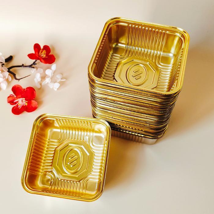 Terbaru Tray Mika Mooncake 9.0 (125Gr) Tray Mika Kue Bulan Tray Mika Mooncake