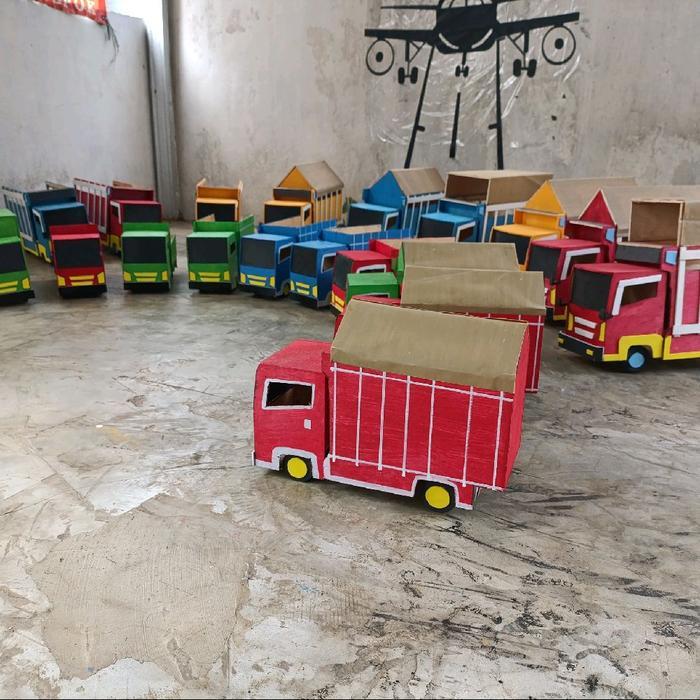 Miniatur Truk Oleng/Truk Cabe/Mainan Miniatur #Gratisongkir