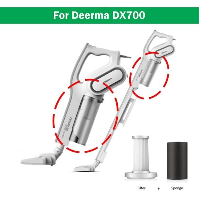 [] Part Saringan Debu Hepa Filter Deerma Vacum Cleaner Derma DX810 DX700S