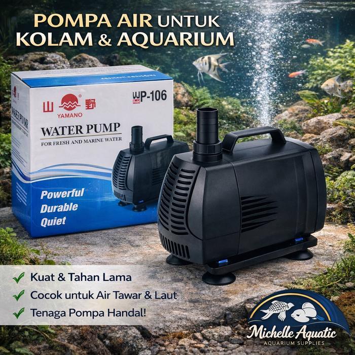 Pompa Yamano wp 106 filter pump yamano wp106 pompa aquarium