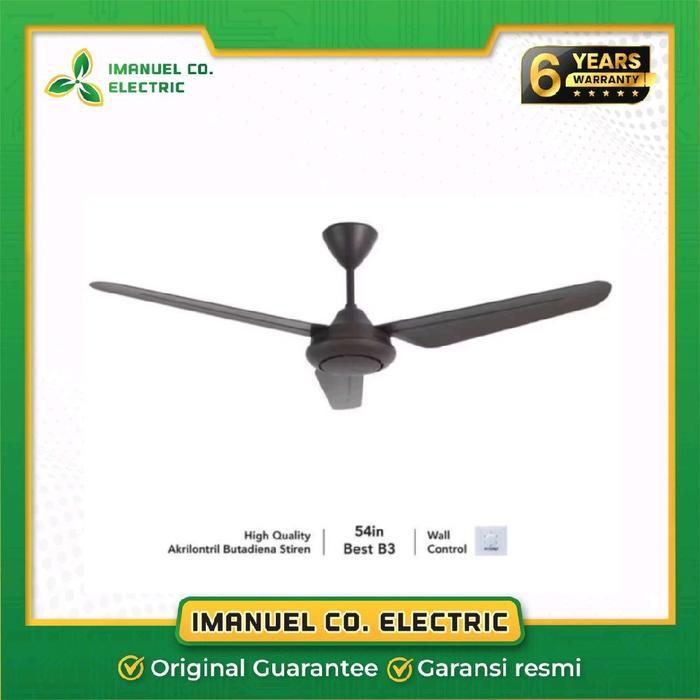 Baru Ceiling Fan Mt Edma Best 3 54Inch