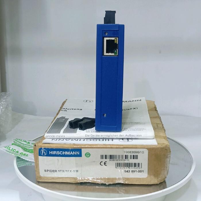 HIRSCHMANN SPIDER 1TX/1FX-SM ENTRY LEVEL INDUSTRIAL ETHERNET RAIL SWITCH