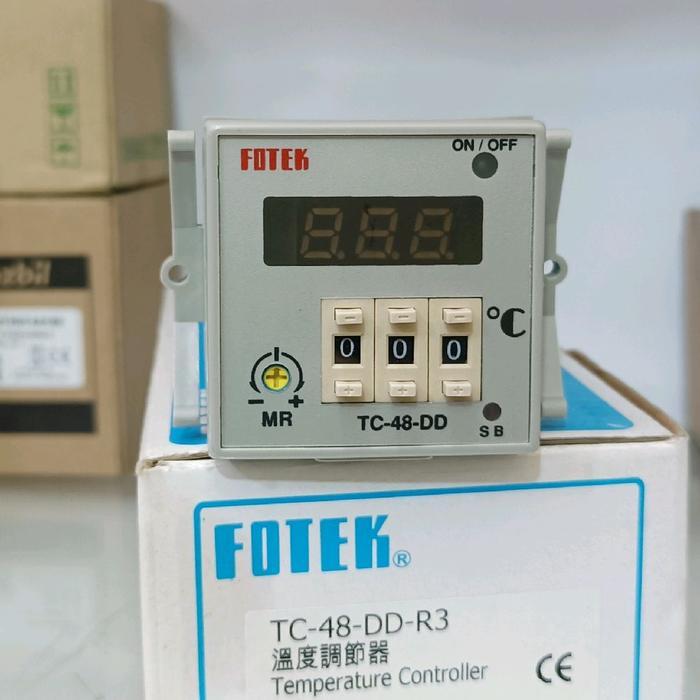 FOTEK TC-48-DD TEMPERATUR CONTROL TC-48-DD-R3 ORI TAIWAN TEMPERATUR CONTROL