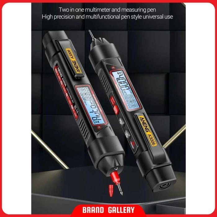 ANENG Digital Multimeter Tespen 2in1 Tester AC Voltage - A3006