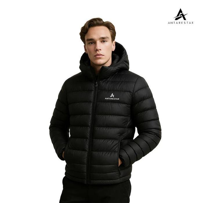 Salomon Advanture - Jaket Gunung Gorpcore Baluran Jacket Gelembung Puffer Jacket Musim Dingin Pria