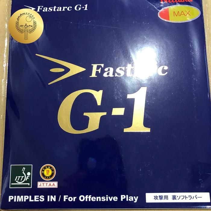 Nittaku Fastarc G1 dan G1 Max Rubber Karet