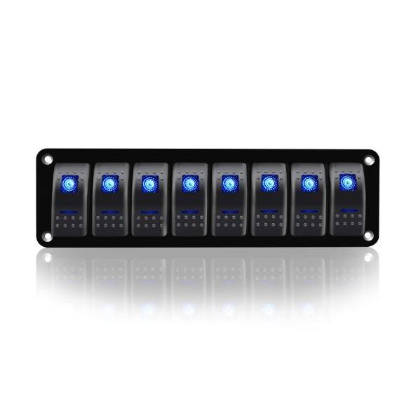 Rocker Switch Panel 8 Gang Saklar Model Arb Panel Saklar