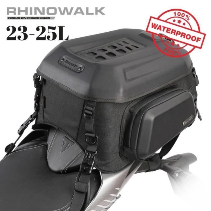 Pedalmaniaa- Tas Motor Touring Rhinowalk Mt2335 23-25L Bike Pannier Tail Bag