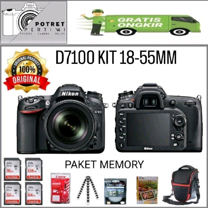 Nikon D7100 Kit 18-55Mm Kamera Nikon D7100 Kit 18-105Mm Nikon D 7100 Body Only Nikon D7100 Kit