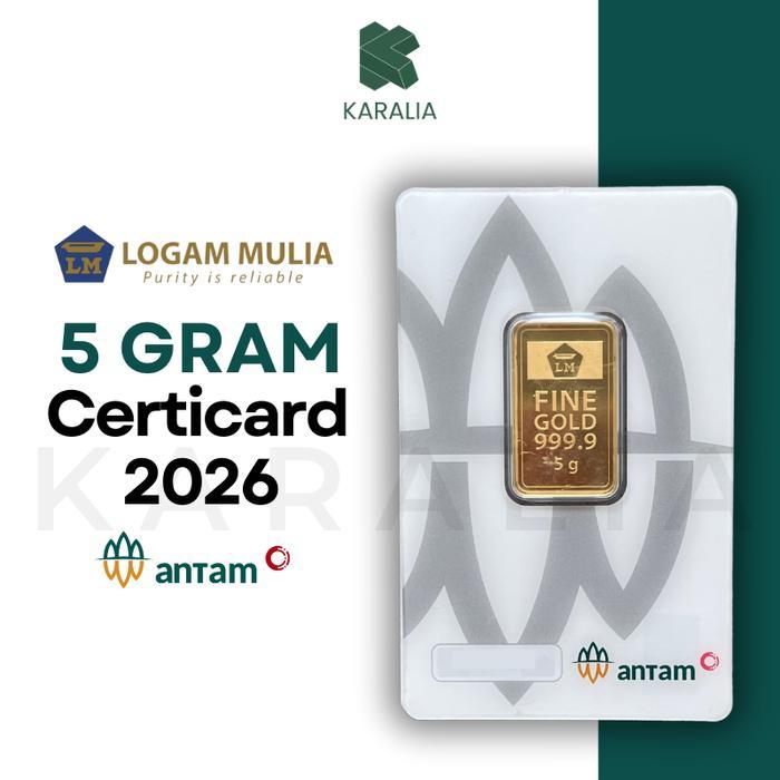 Emas Antam 5 Gram Emas Logam Mulia Antam 5 Gram LM Antam 1 Gram Logam Mulia 5 Gram