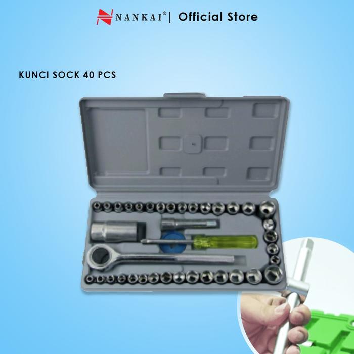 Krisbow - KUNCI SOCKET SET 40 PC