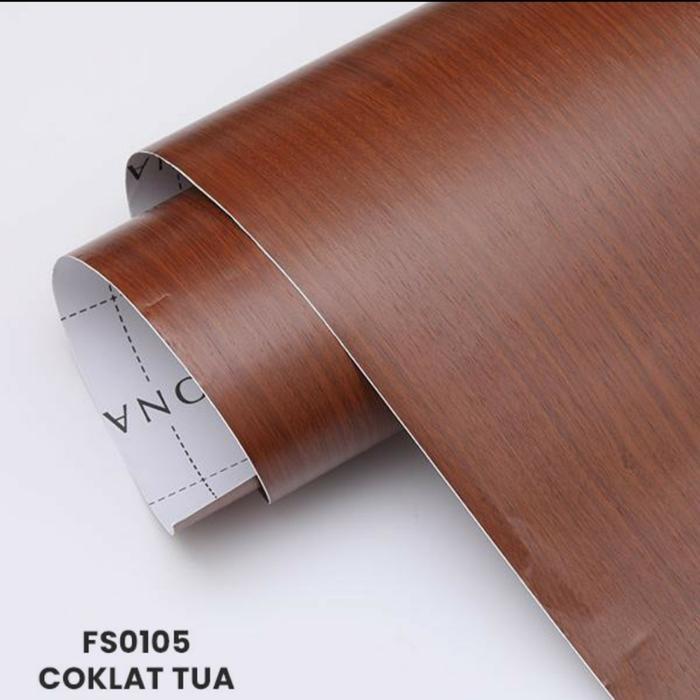 SALE sticker Deco sheet PVC pelapis meja furniture HPL kayu