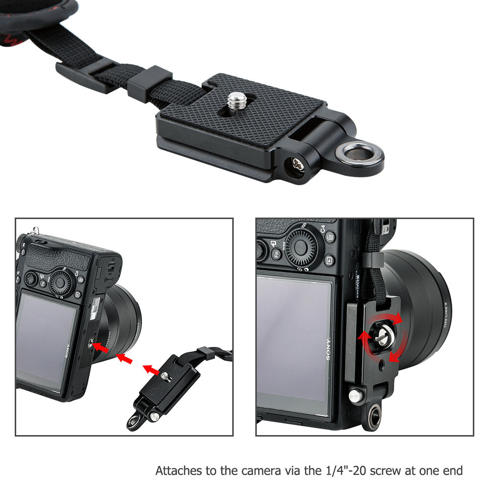 JJC Mirrorless Camera Wrist Hand Strap Grip For Fuji X100VI X100V XT5 XT4 XT3 XT30 II XT20 XS20 XS10
