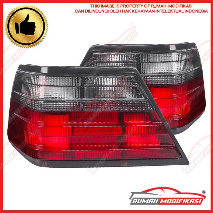 STOP LAMP - BENZ W124 E-CLASS 1986-1995 - CRYSTAL - RED SMOKE - TYC