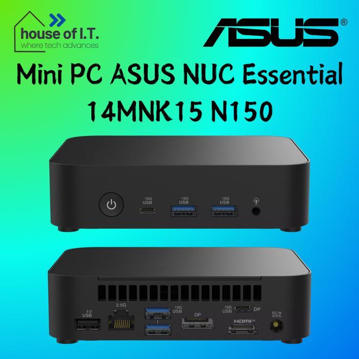 Mini PC ASUS NUC N150 NUC14MNK15 | Intel NUC NUC14MNK15 - ASUS Mini PC - Barebone Only