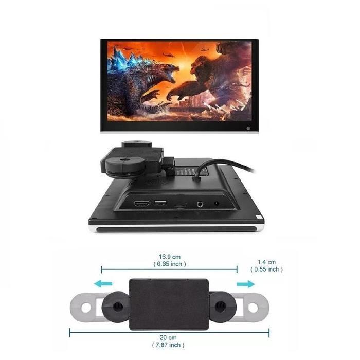 Tv Headrest 11.6" Android System, Ips Touch Screen, Av, Hdmi