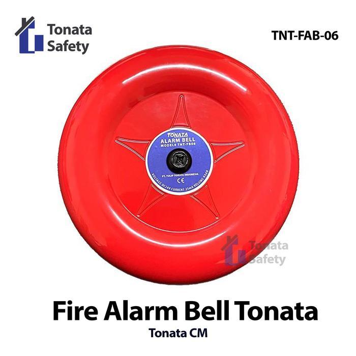 Fire Alarm Bell Tonata Tnt-Fab-06 / Bel Alarm Kebakaran Listrik / Alarm Bell Fire Alarm System /