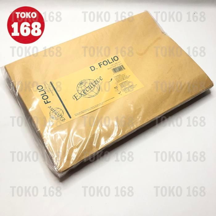 EXECUTIVE Amplop Coklat / Brown Envelope Folio (PAK)