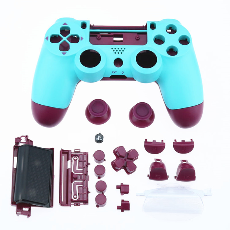 Gamepad Shell DIY Controller Full Set Housing Case Cover Replacement For JDS040 JDM040 Controller