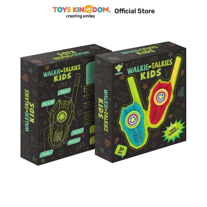 Walkie Talkie Anak, Ht Mainan Anak, Radio Komunikasi, Mainan Outdoor, Roleplay Anak, Jarak 500 Meter