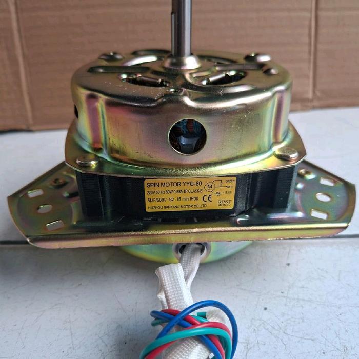 Dinamo spin pengering mesin cuci Politron original 80 watt