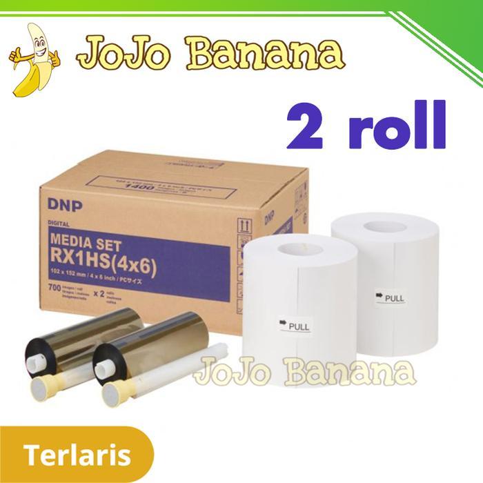 Refill Ribbon and Paper Printer DNP DS-RX1