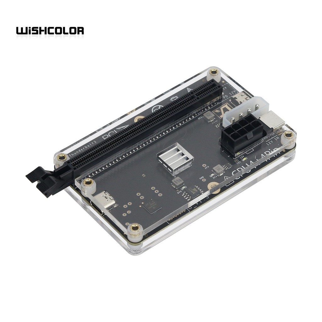 WISHCOLOR EXTERNAL GRAPHICS CARD DOCK EXTERNAL GPU DOCK + 60CM/23.6" USB4 DATA CABLE FOR THUNDERBOLT