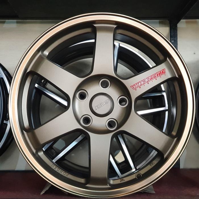 TE37 SAGA Ring17 5x114.3 (Repl) - Cokelat
