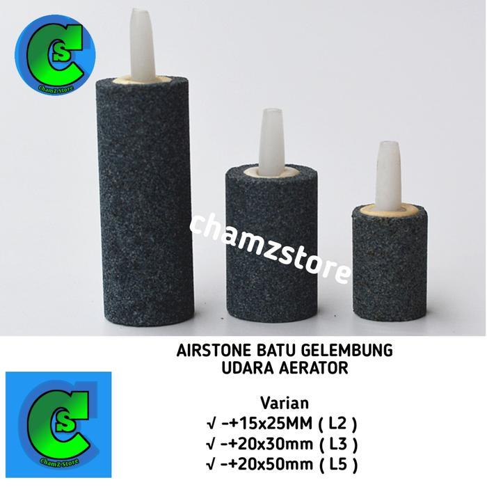 Terbaru Airstone Batu Aerator L2 L3 L5 Batu Gelembung Udara Aerator / Airstone Aquarium / Batu