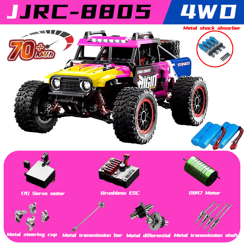 JJRC 116 C8805 RC Car 4x4 Super Brushless 5070KMH 4 High Speed RC OffRoad Car Boys and s Toys Rc