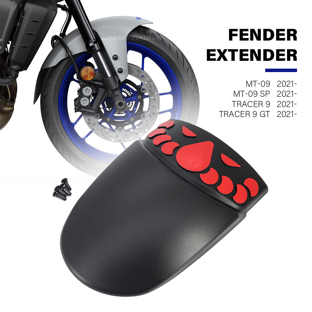 FOR YAMAHA MT-09 MT09 MT 09 SP TRACER 9 TRACER 900 GT 2021 - MOTORCYCLE ACCESSORIES FRONT MUDGUARD