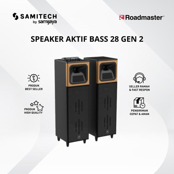 SPEAKER AKTIF ROADMASTER BASS 28 REBORN GEN 2 BERGARANSI RESMI