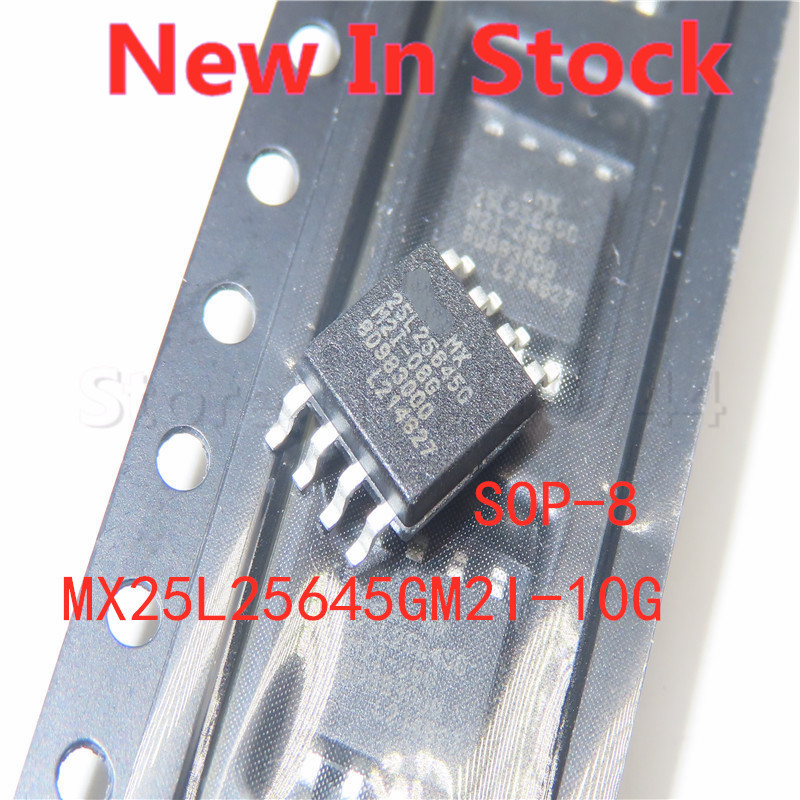 5PSLOT 100% Quality MX25L25645 MX25L25645GM2I10G 32MB W25Q256 SOP8 SMD memory I hip In Stok New
