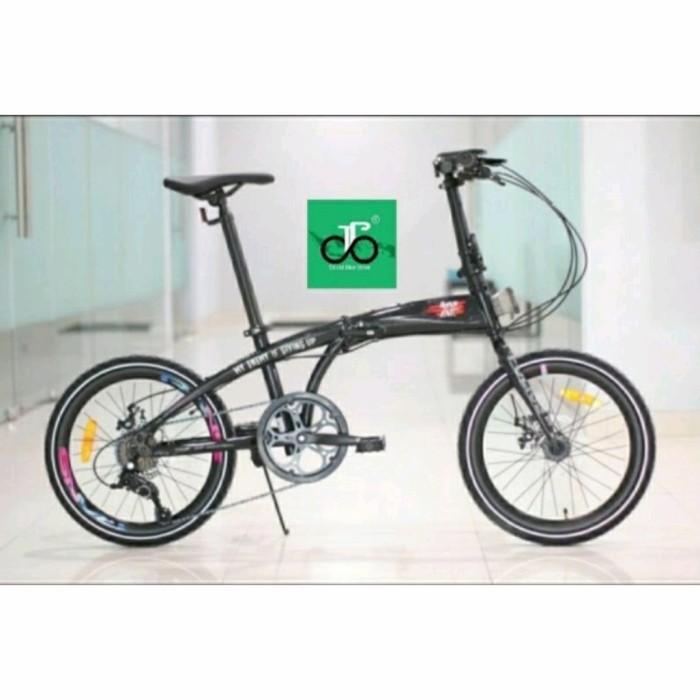 Sepeda Lipat 20" Element Police Milan Edisi Rans 2