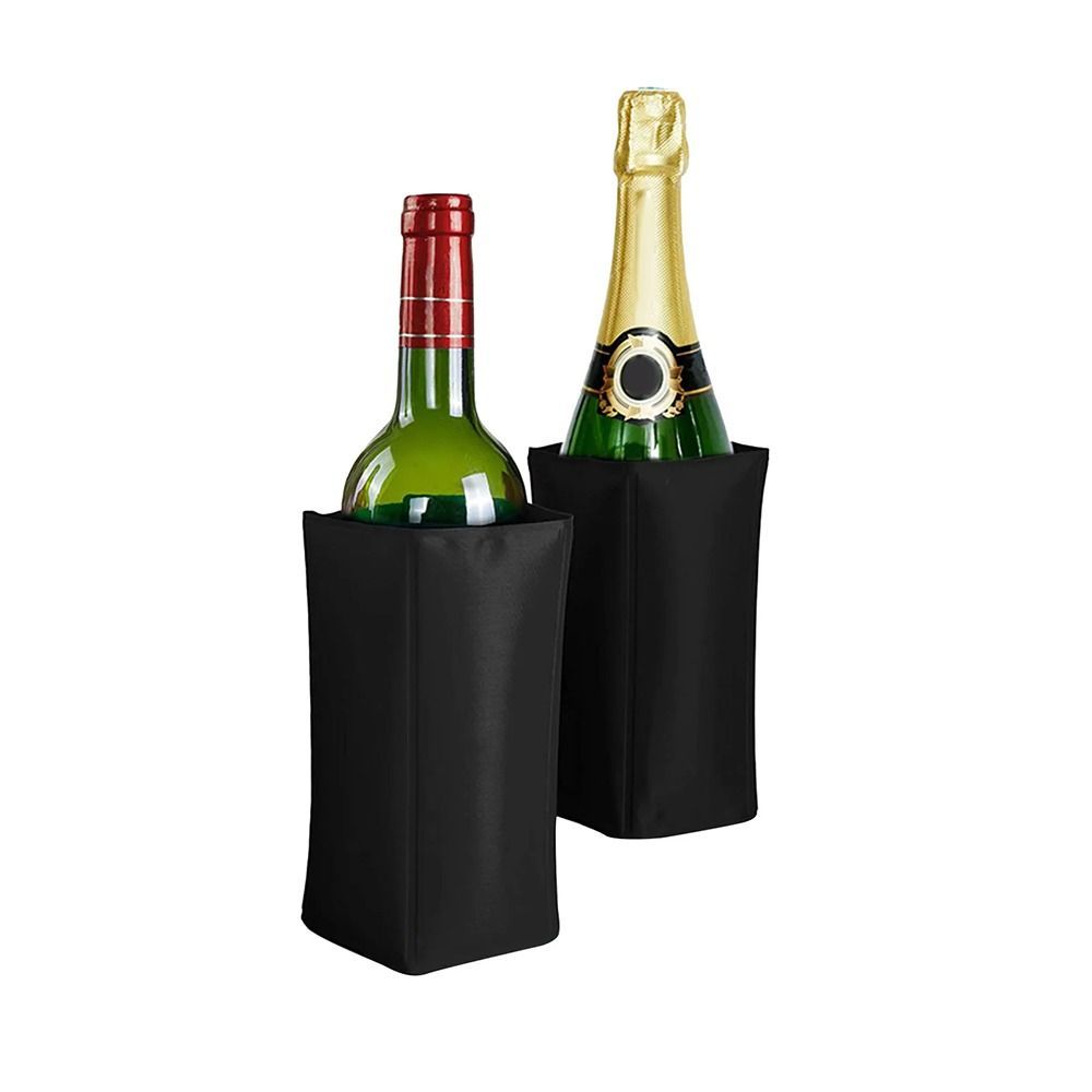 Folding Home Supplies Reusable Wine Cooler Sleeve Durable Folding Wine Bottle Chiller Universal