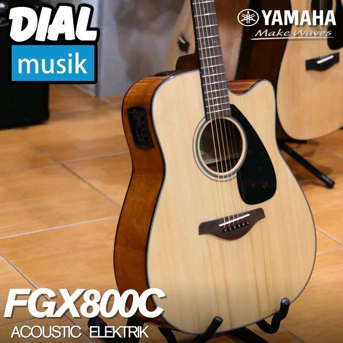 Yamaha FGX-800C Akustik Elektrik Dreadnought Cutaway - YAMAHA FGX800C / FGX 800X Original
