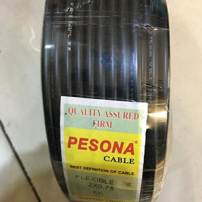 meteran kabel NYYHY 2x0,75mm 2 x 0.75mm NYYHY kabel serabut NYYHY 0.75