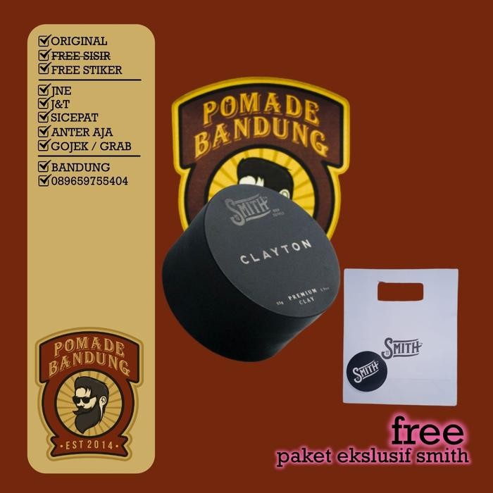 POMADE SMITH CLAYTON - CLAY