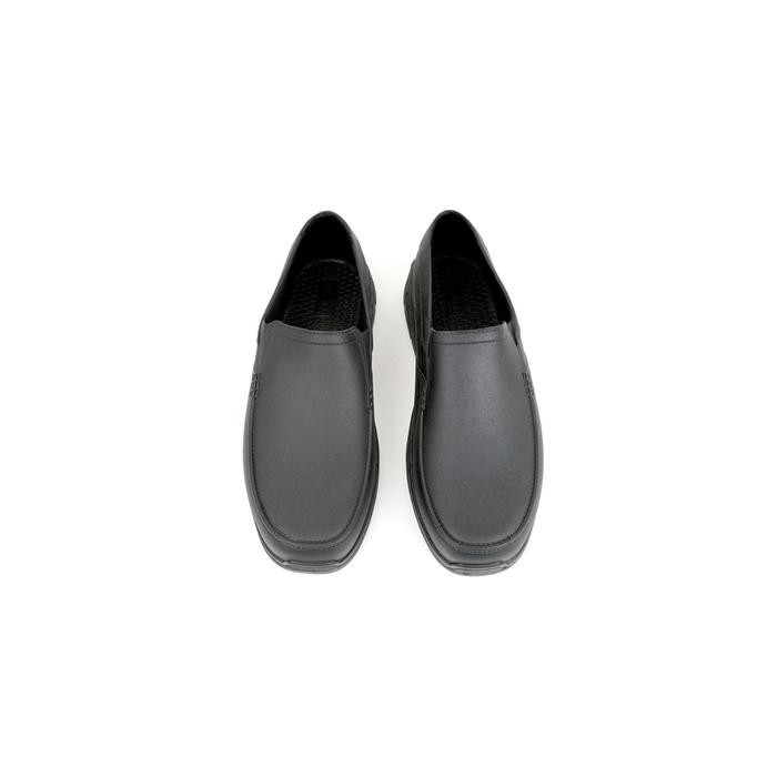 Sepatu Pantofel Pria ATT AB 668 Hitam Karet Kerja Flat Shoes