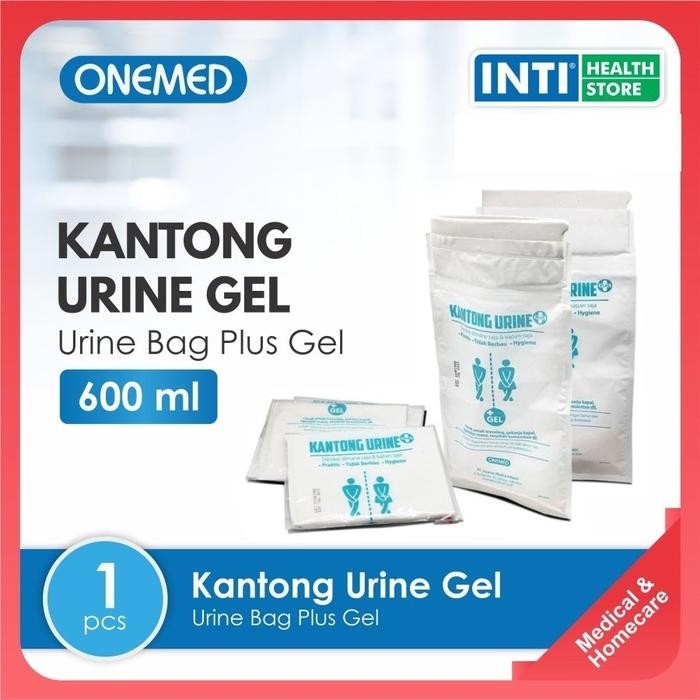 IS (BUNDLE 2 PCS) Onemed Kantong Urine Gel Urine Bag Plus Gel