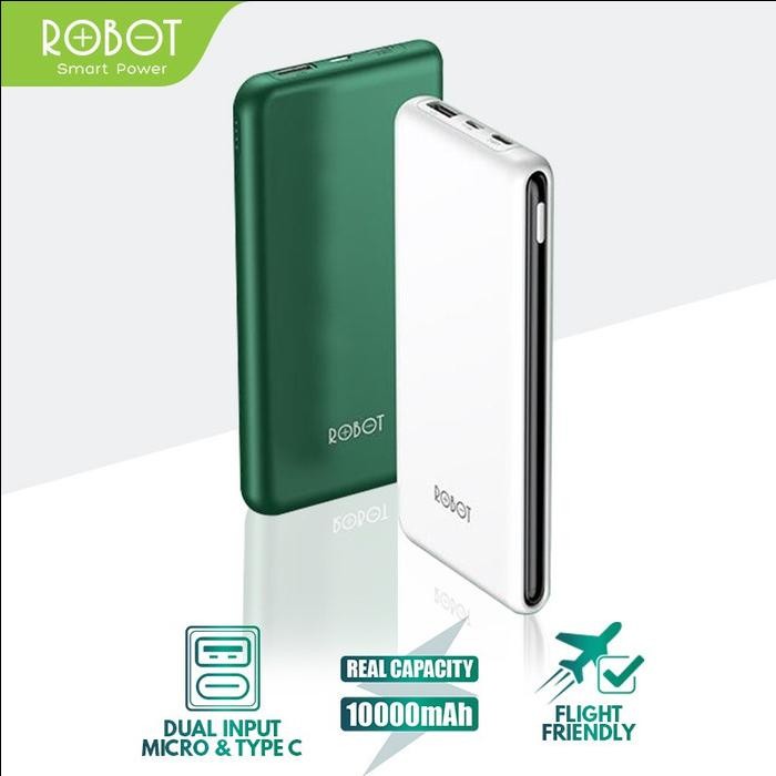 PB PowerBank ROBOT RT180 10000mAh Dual Input