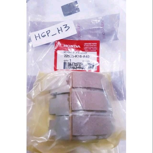 Kampas Ganda Kampas Kopling New Scoopy Esp 2015/2016/2017/2018 Asli Honda Ahm 22535-K16-A40