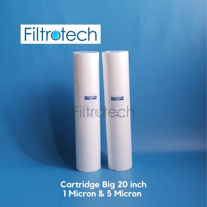 Filter Catridge Sediment Big Blue Filter Cartridge 20 Inch 1 Micron & 5 Micron