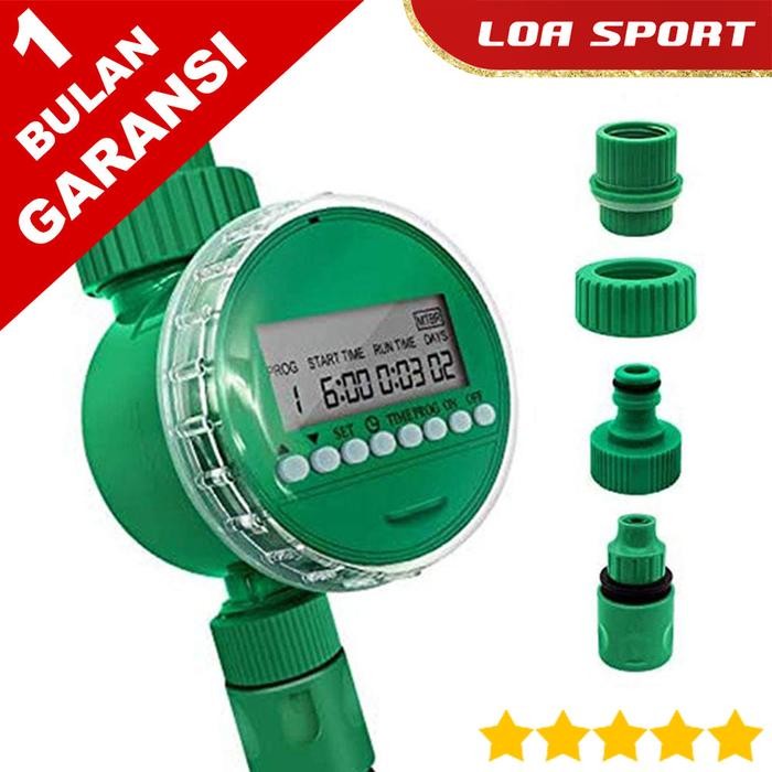 Kran Air Otomatis Digital Water Timer LCD Pengatur Penyiraman Tanaman