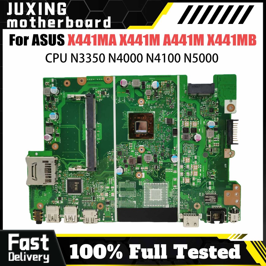 Casing Laptop X441MB Mainboard For ASUS X441MA F441M A441M R441M X441M Laptop Motherboard N4000/N410