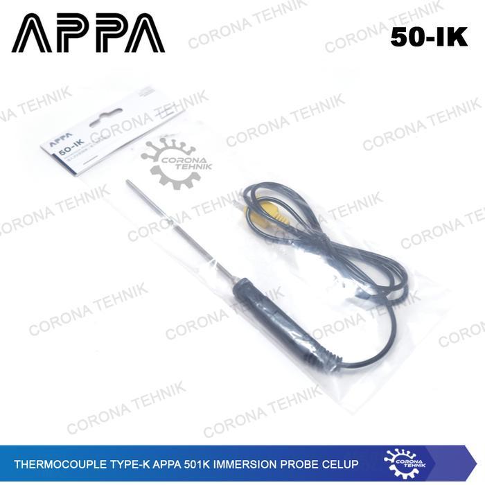 NEW Thermocouple Type-K APPA 50IK Immersion Probe Celup