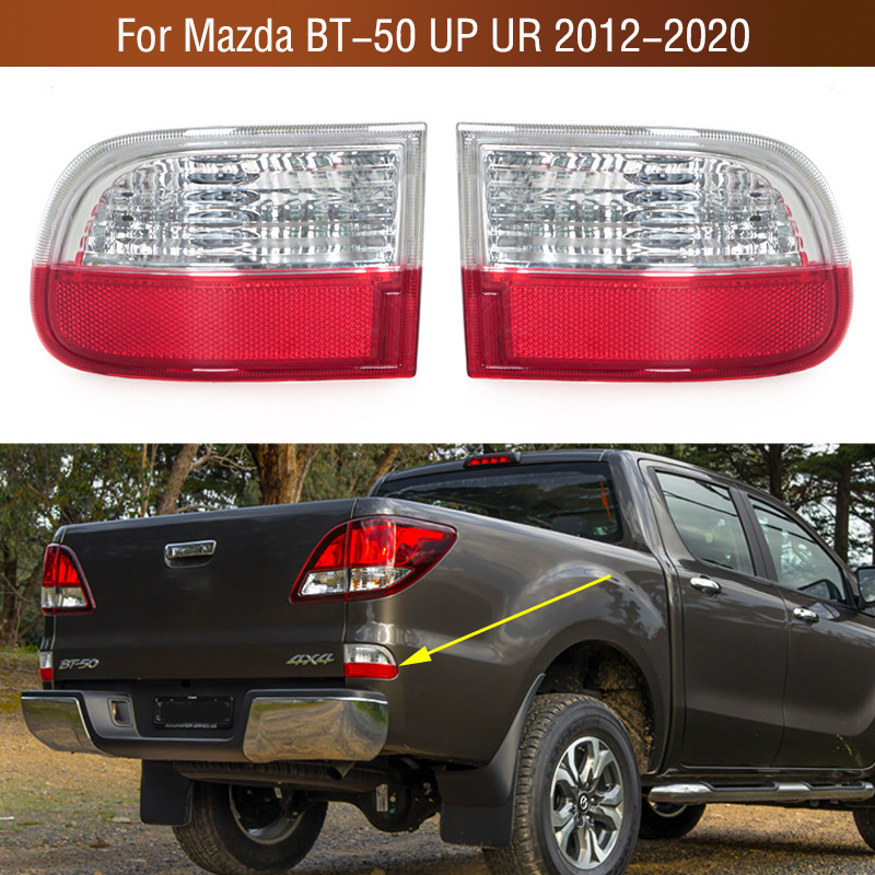Car Rear Bumper Reflector Lights For Mazda BT50 BT-50 UP UR 2012-2020