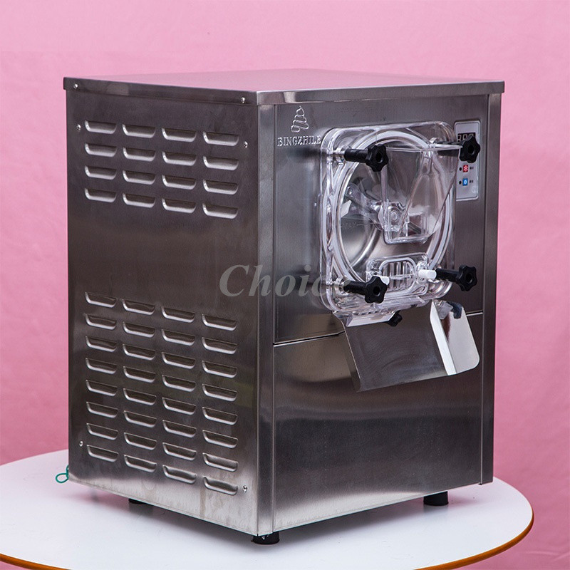 Commercial Hard Ice Cream Machine Hard Ice Cream Maker Benchtop Gelato Home Appliance Sorbet  Freeze
