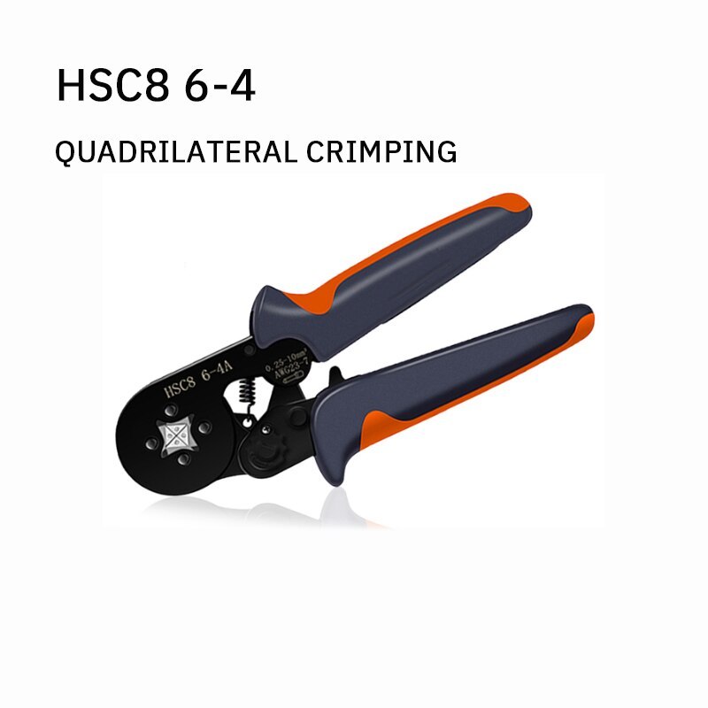 HSC8 6 Crimping Pliers Mini Insulated Portable Self Adjusting Crimping Pliers Hardware Tools Termina